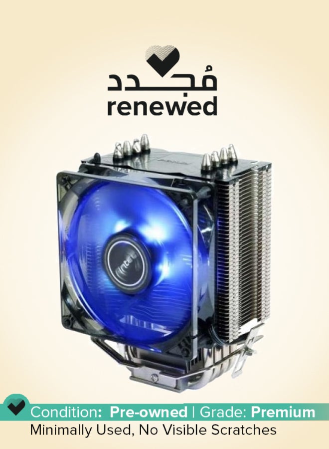 ANTEC Renewed - Antec A40 PRO CPU Cooler, High Static Pressure LED Fan, Unique Heatsink Design - Compatible with Latest Intel & AMD AM4/AM3+ / AM3 / AM2+ /AM2 / FM2 / FM1 - 92mm Blue LED PWM Fan - Image 1